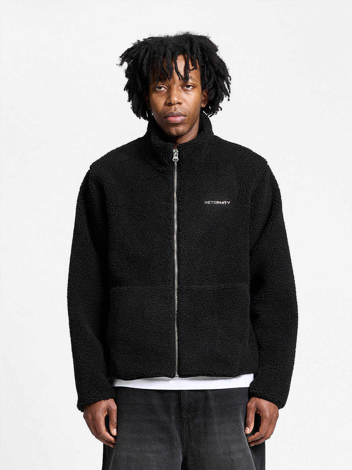 RETERNITY FLEECE JACKET - BLACK