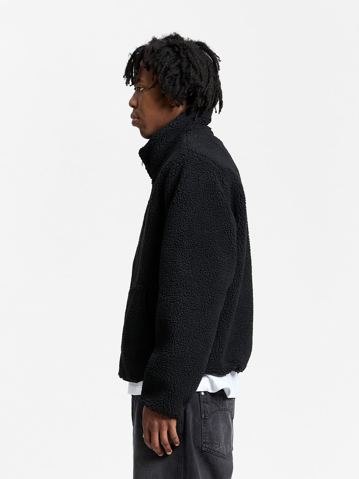 RETERNITY FLEECE JACKET - BLACK