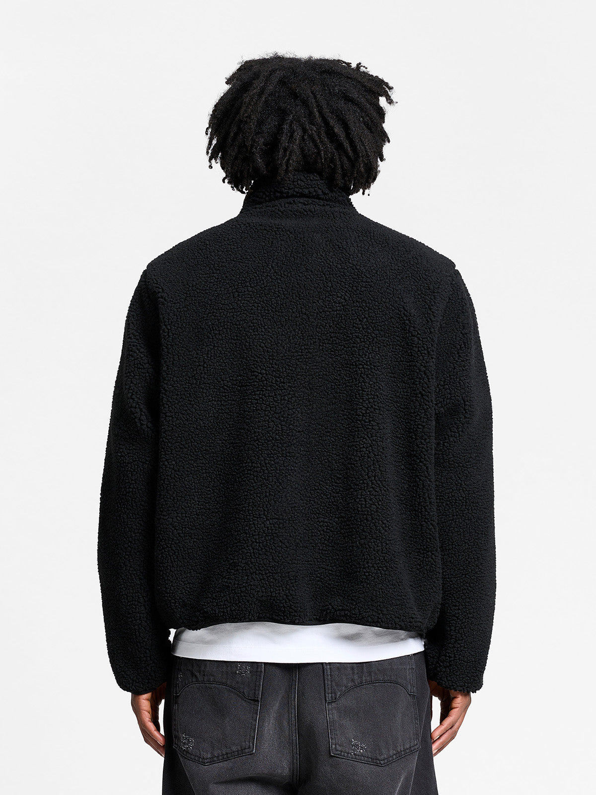 RETERNITY FLEECE JACKET - BLACK
