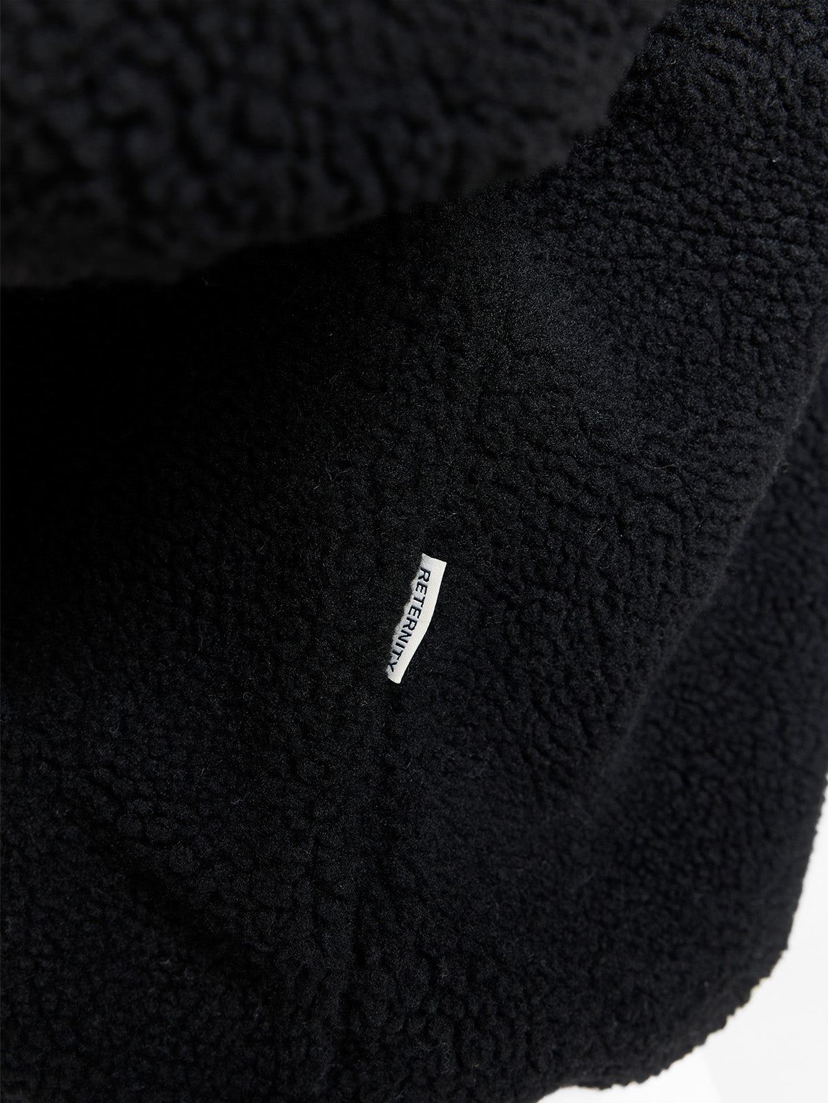 RETERNITY FLEECE JACKET - BLACK