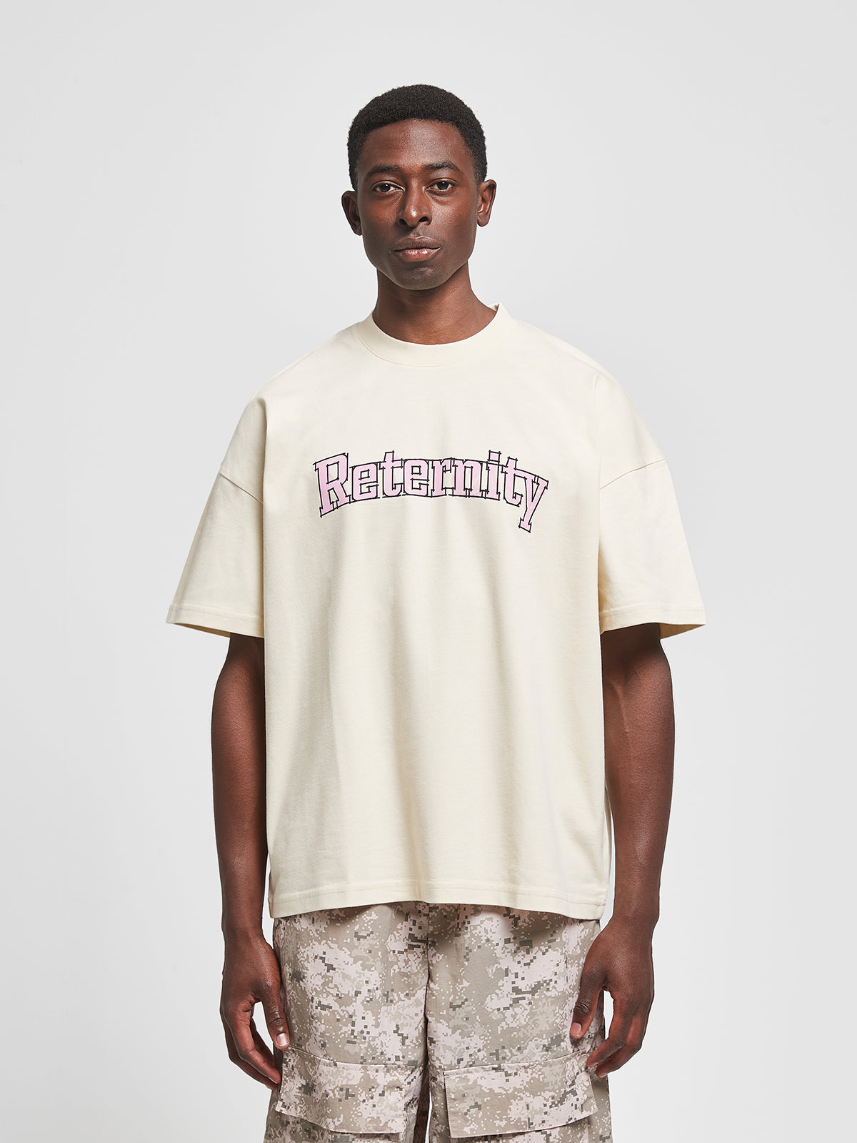 WATERCOLOR T-SHIRT - CREAM