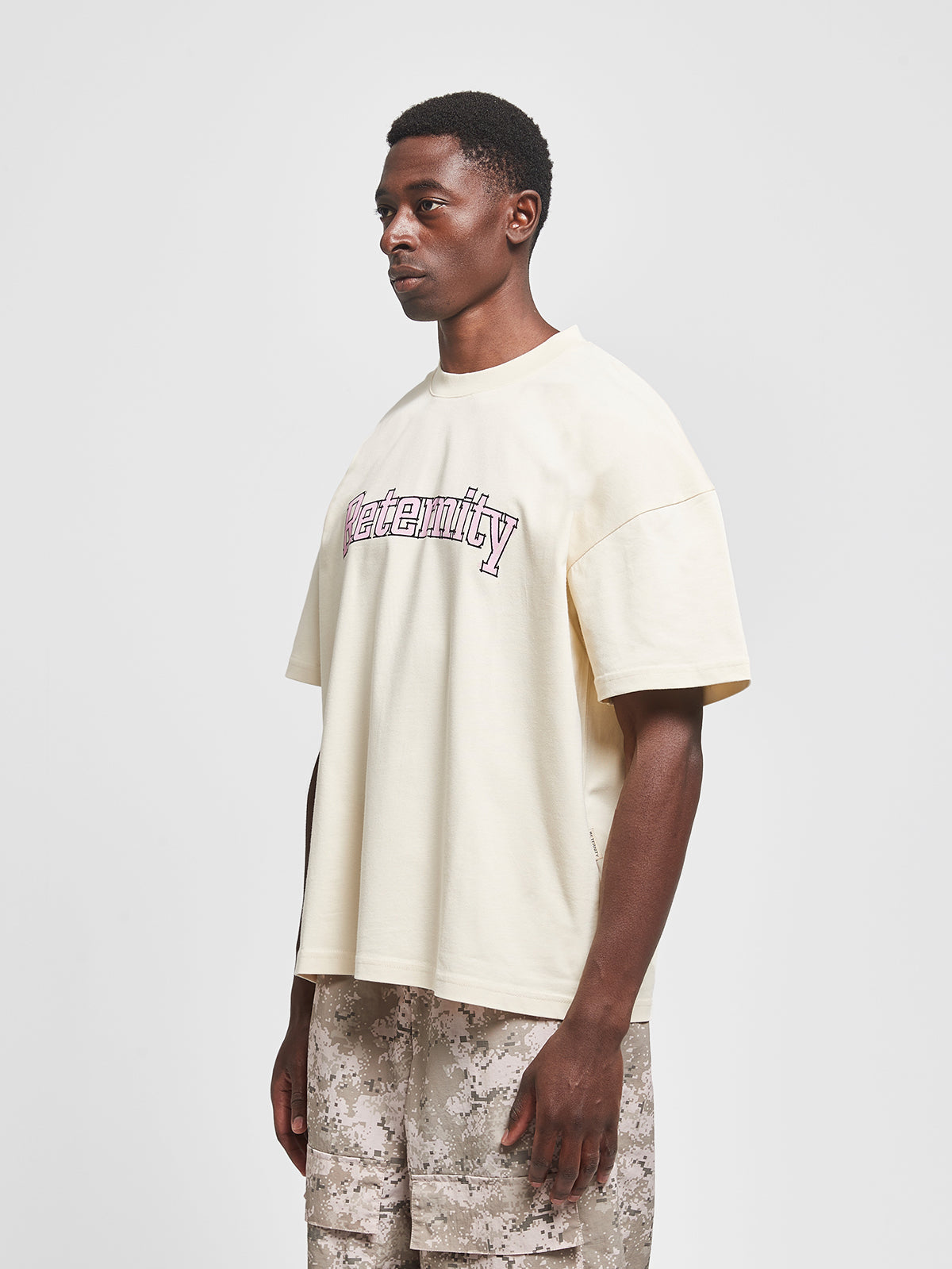 WATERCOLOR T-SHIRT - CREAM