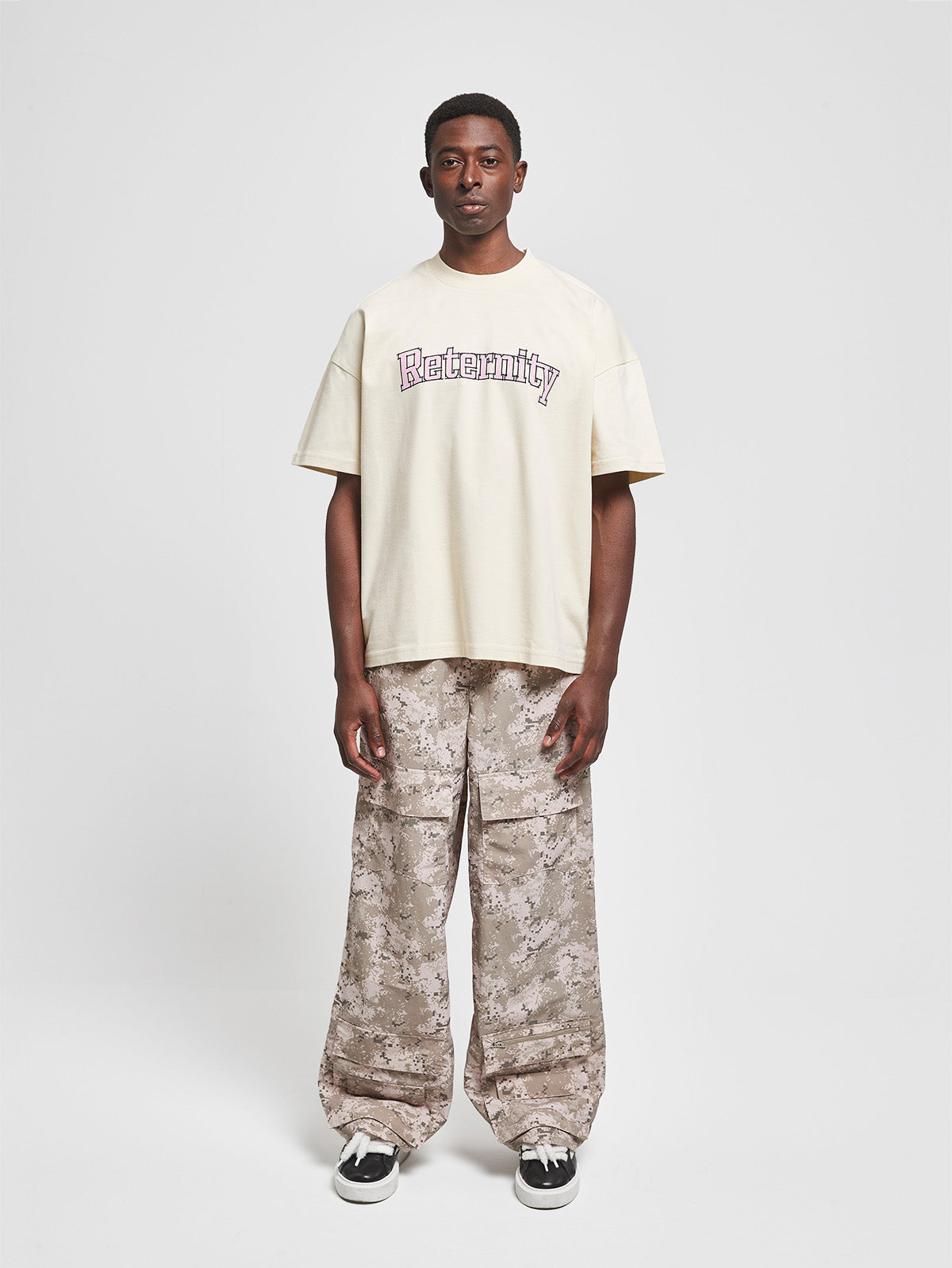 WATERCOLOR T-SHIRT - CREAM