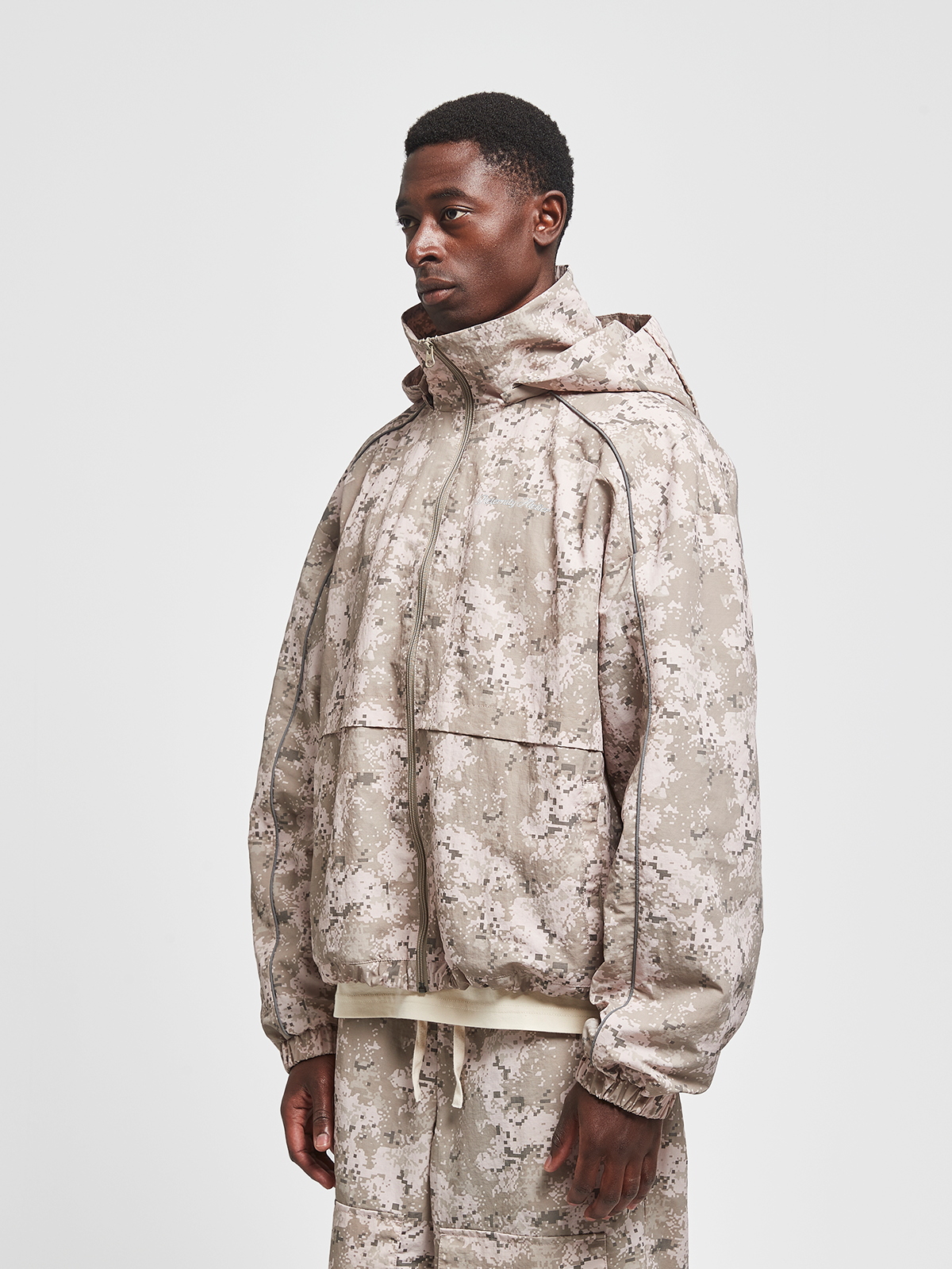 RIVOLI RAIN JACKET - CAMOUFLAGE