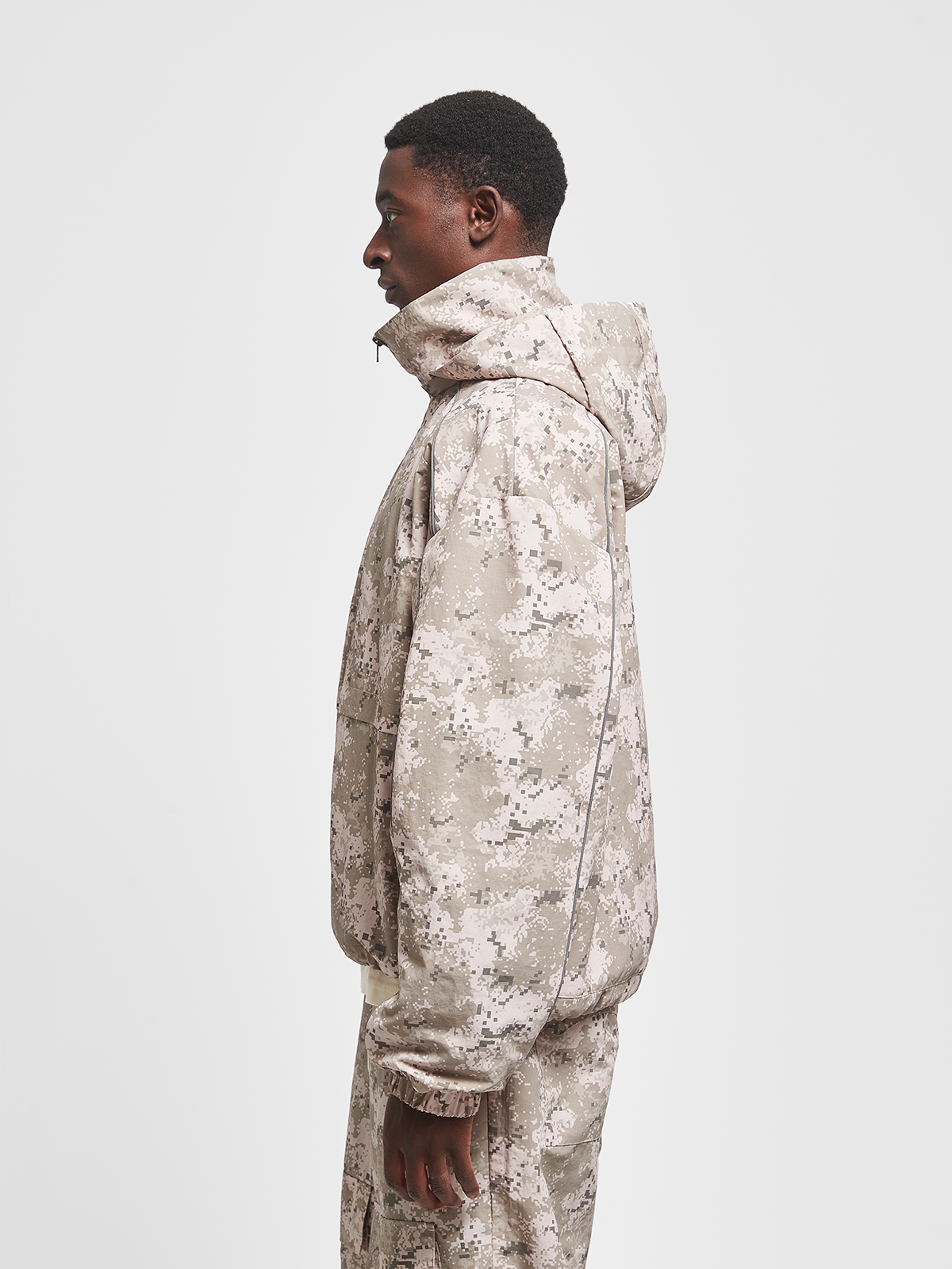 RIVOLI RAIN JACKET - CAMOUFLAGE