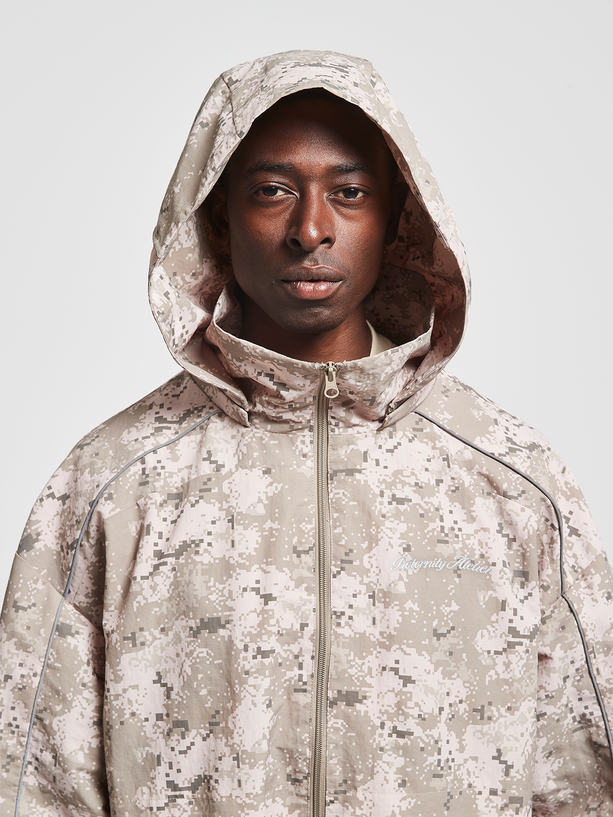 RIVOLI RAIN JACKET - CAMOUFLAGE