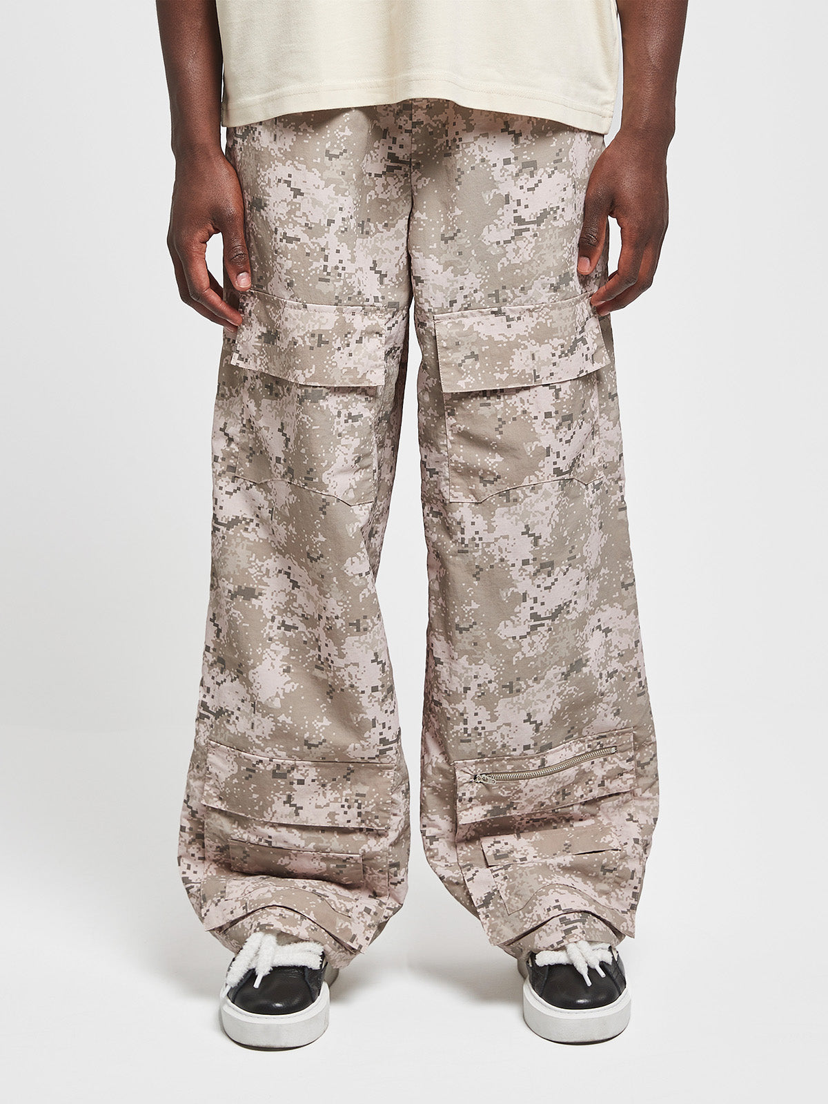 RIVOLI CARGO PANTS - CAMOUFLAGE