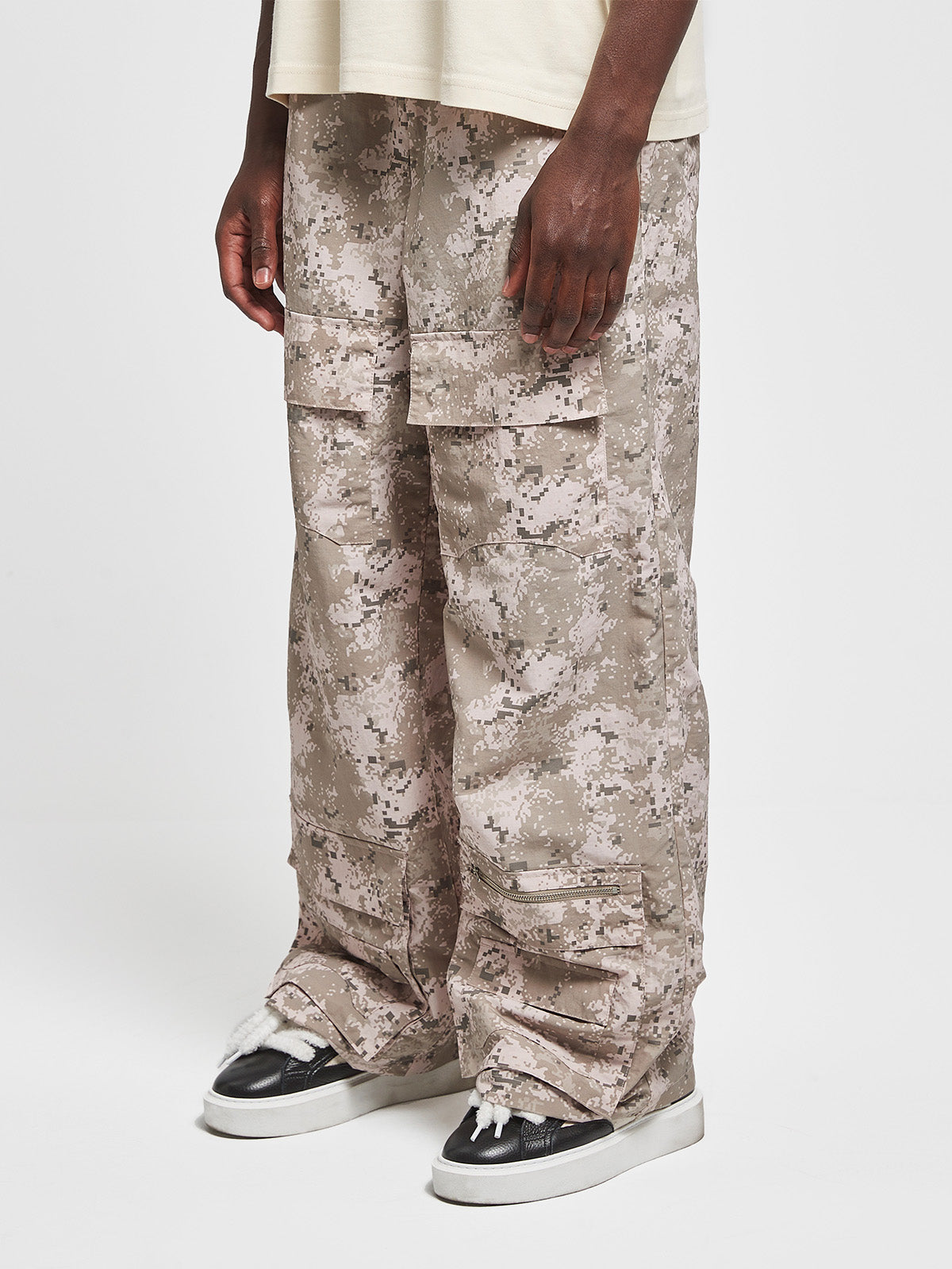 RIVOLI CARGO PANTS - CAMOUFLAGE