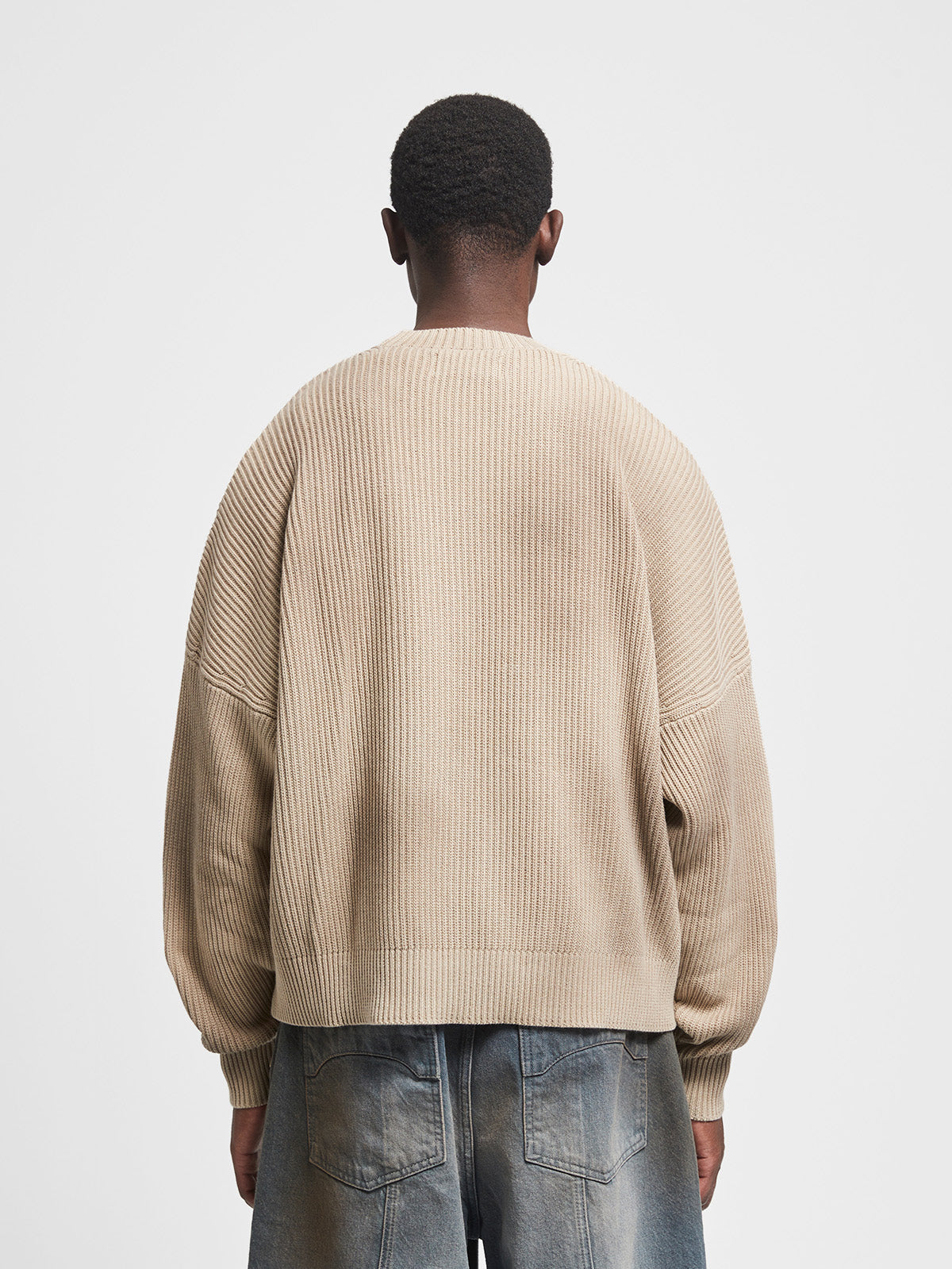 KNIT SWEATER - DIRTY CREAM