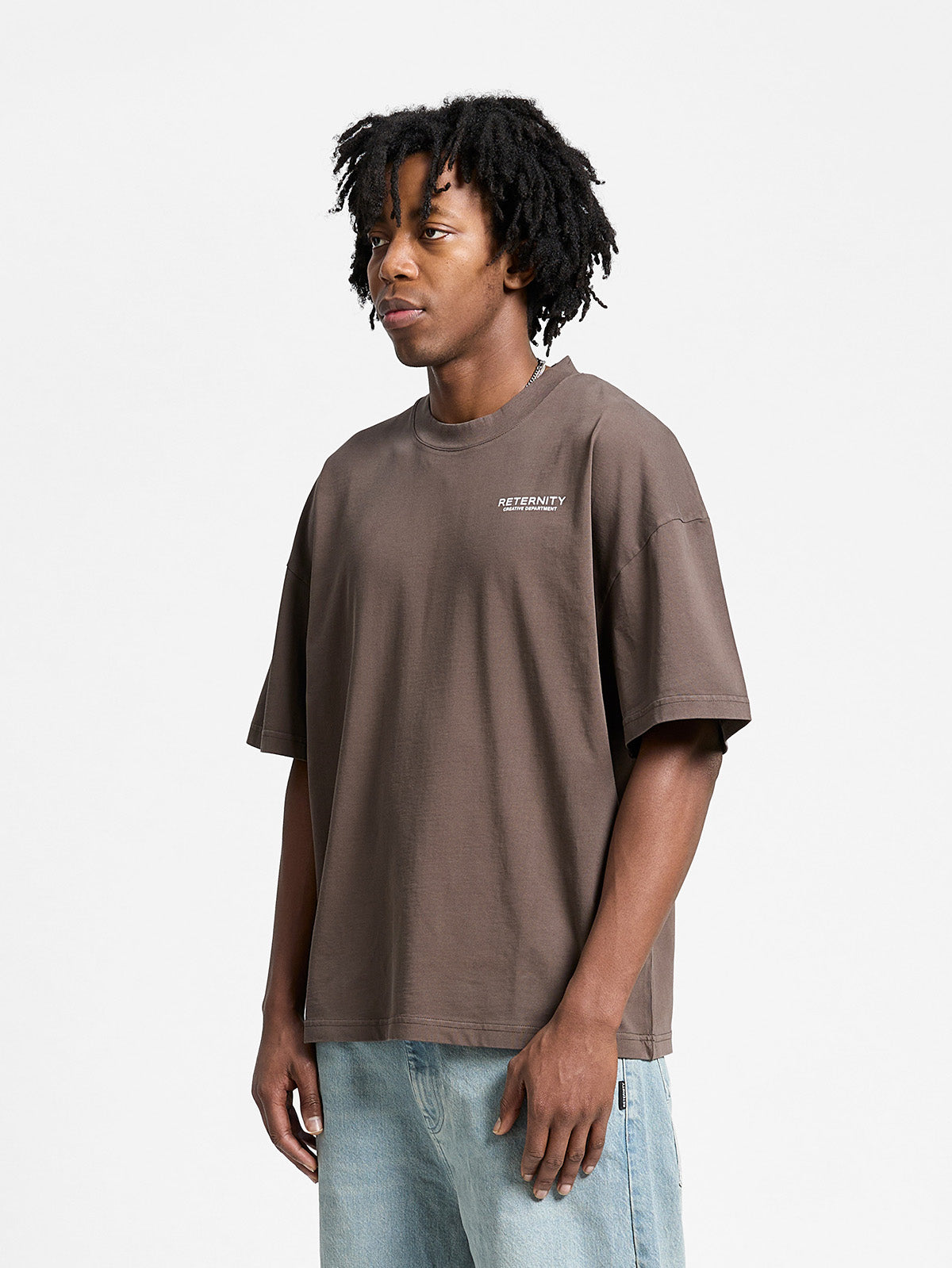CREATIVE DEPT T-SHIRT - BROWN