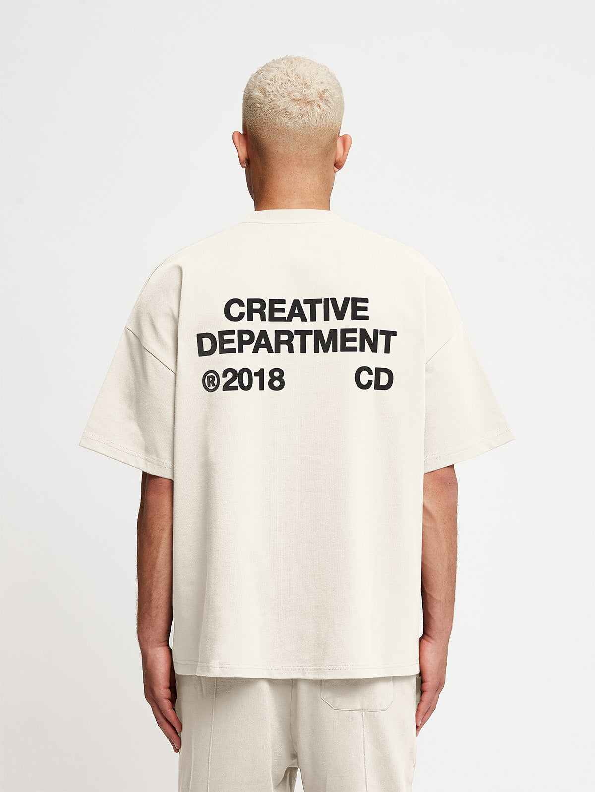 CREATIVE DEPT T-SHIRT - CREAM