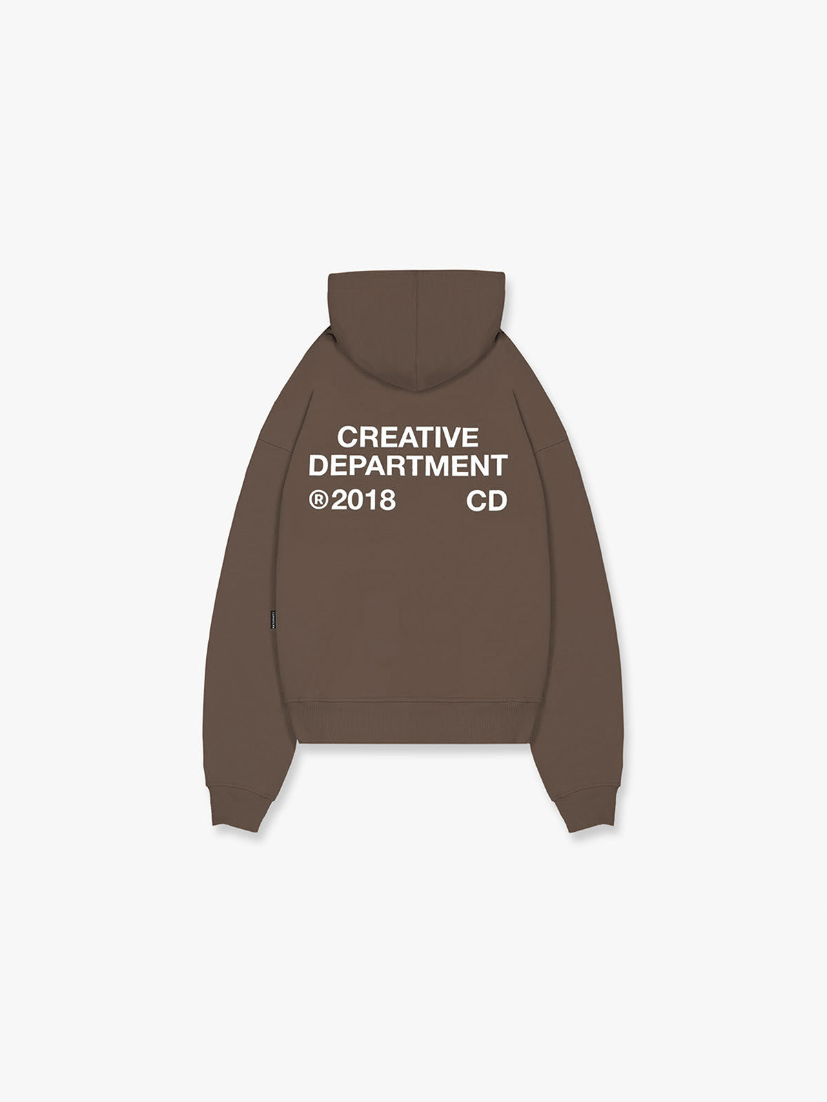 CREATIVE DEPT HOODIE - BROWN