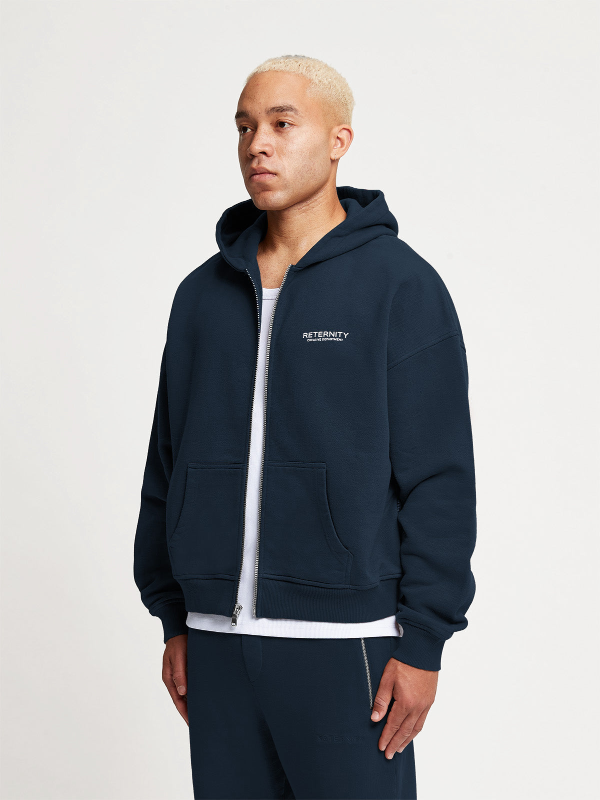 ZIP HOODIE CREATIVE DPT - NAVY