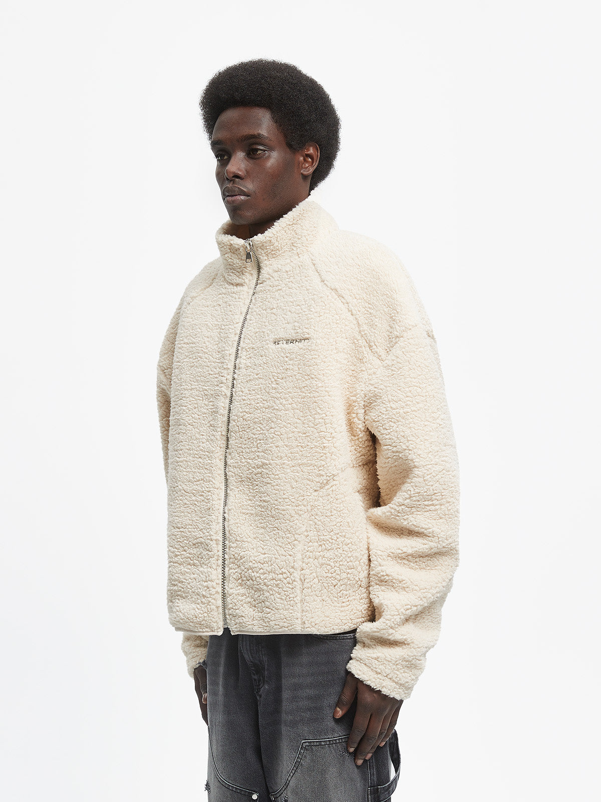 RETERNITY FLEECE JACKET - CREAM