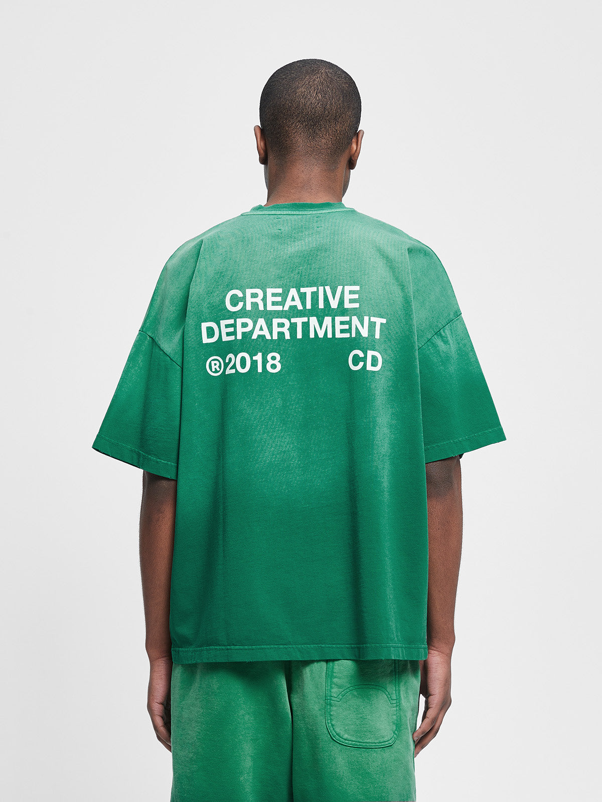 CREATIVE DEPT T-SHIRT - FADED GREEN