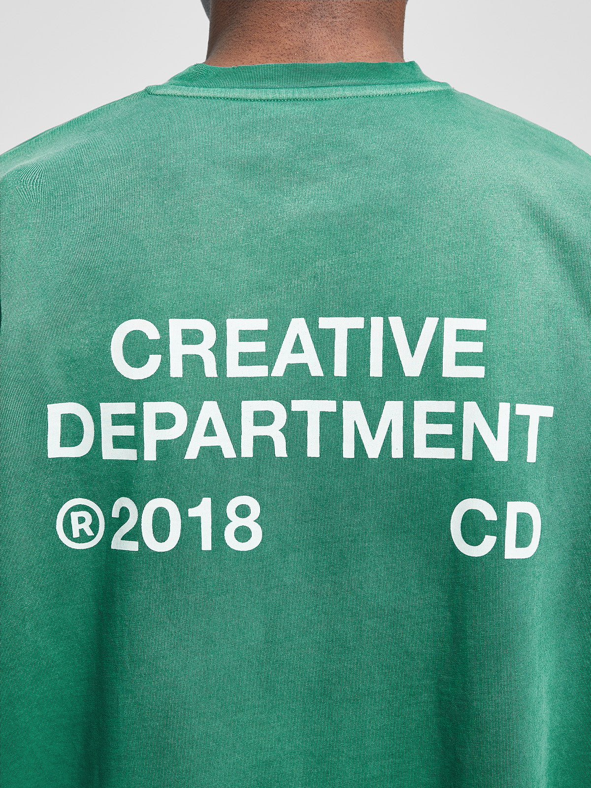 CREATIVE DEPT T-SHIRT - FADED GREEN