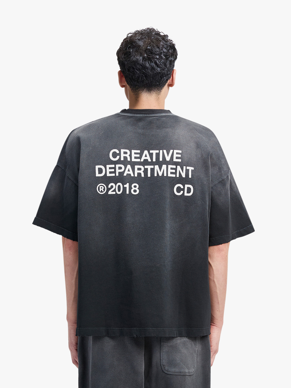 CREATIVE DEPT T-SHIRT - FADED BLACK