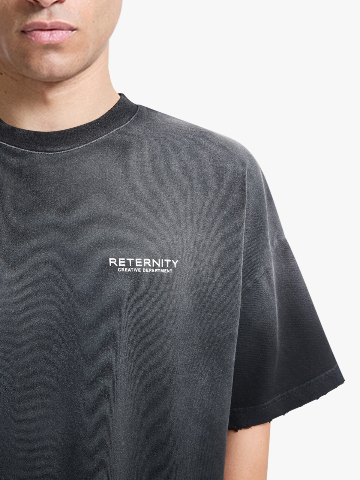 CREATIVE DEPT T-SHIRT - FADED BLACK