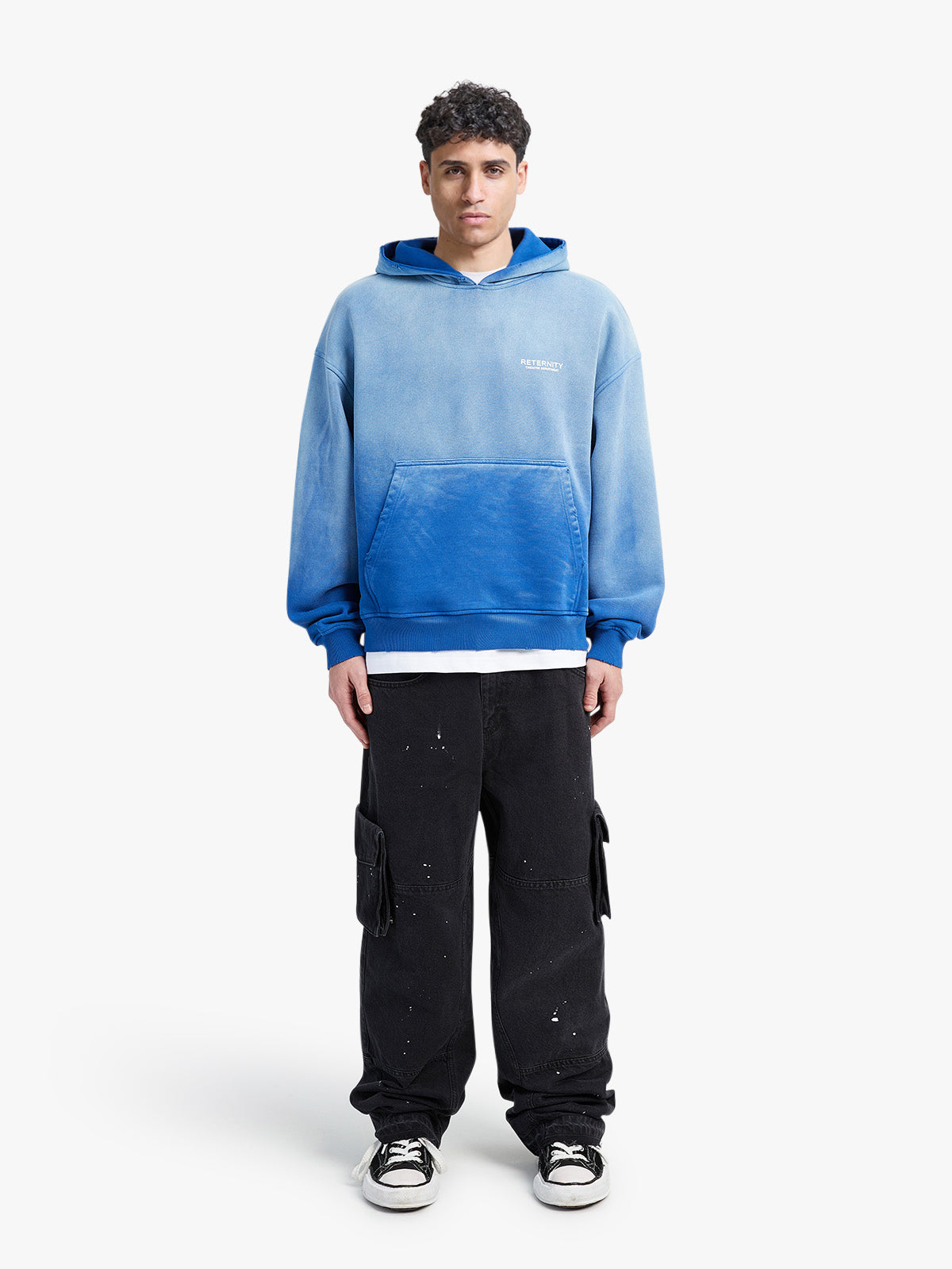 CREATIVE DEPT HOODIE - FADED BLUE