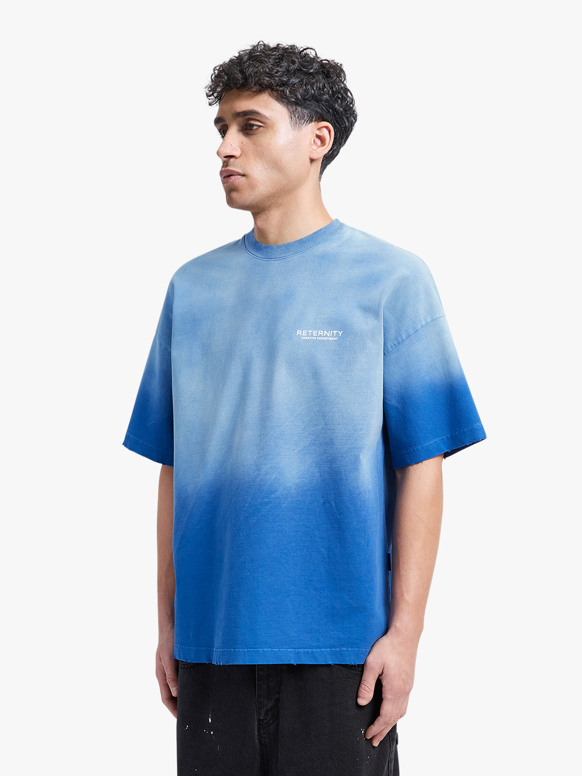 T-SHIRT CREATIVE DEPT - FADED BLUE