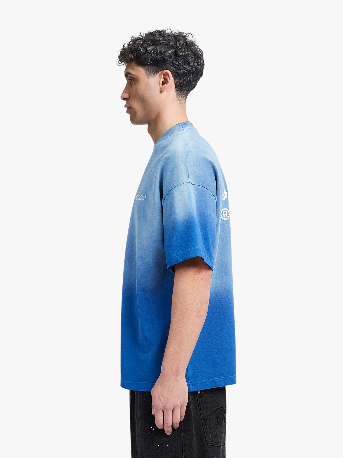 T-SHIRT CREATIVE DEPT - FADED BLUE