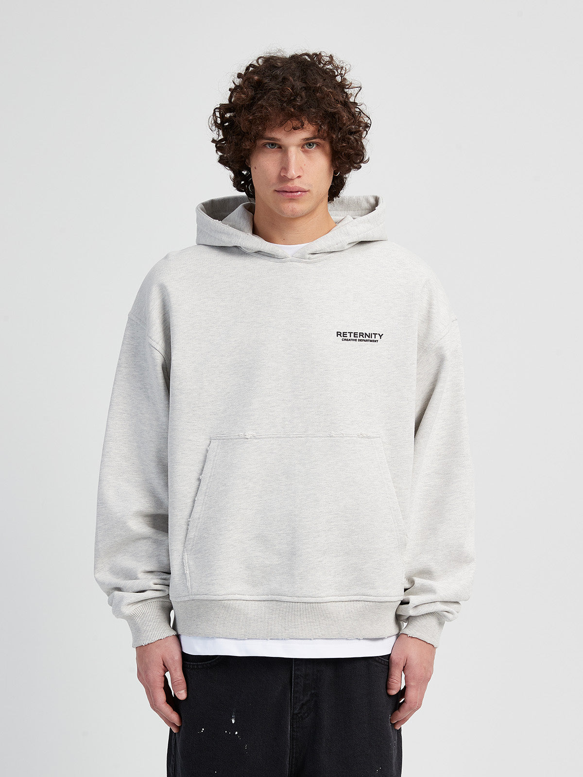 CREATIVE DEPT HOODIE - MELANGE GREY