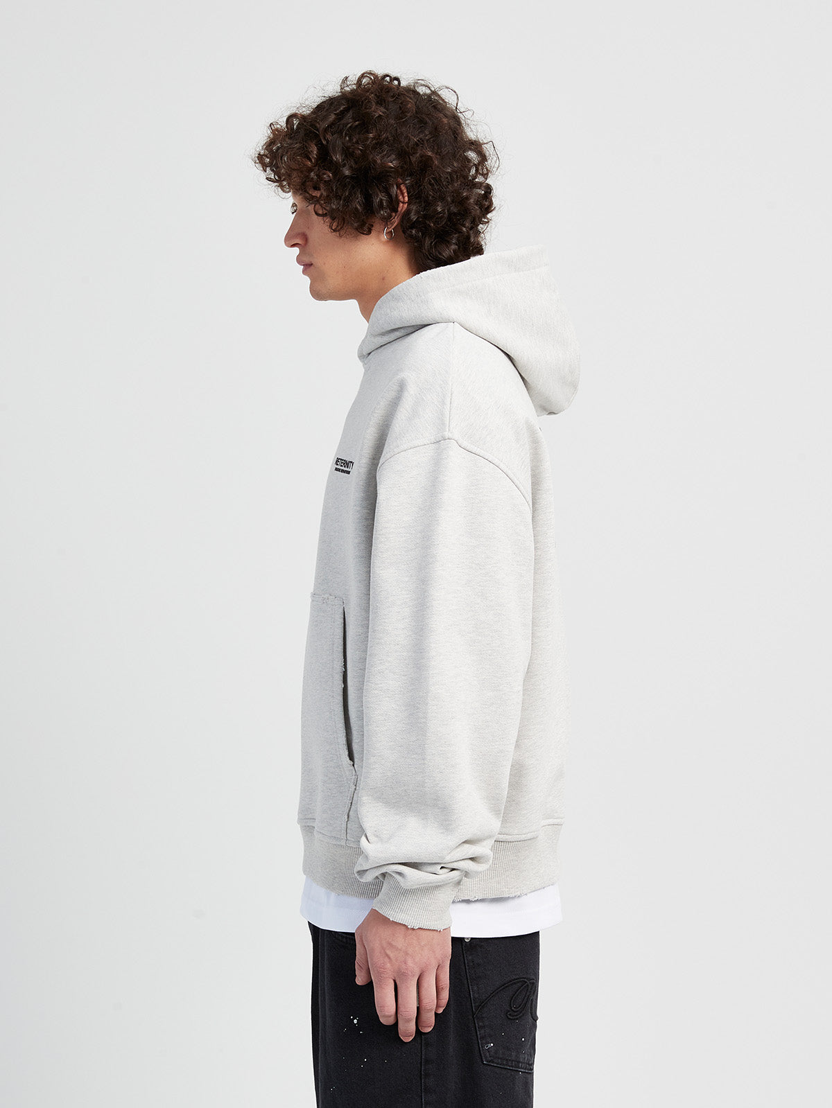 CREATIVE DEPT HOODIE - MELANGE GREY