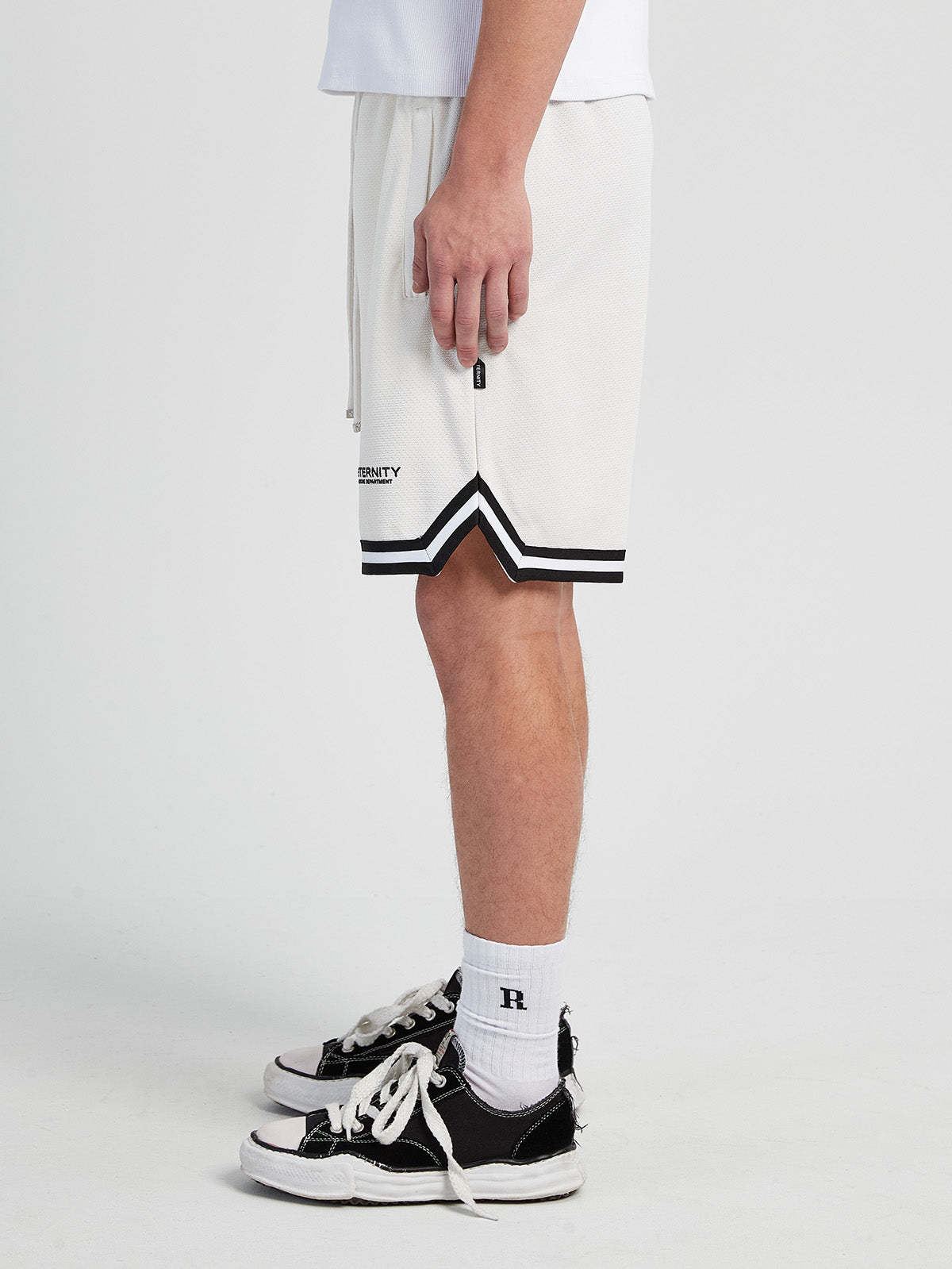 MESH SHORTS CREATIVE DEPT - OFF WHITE