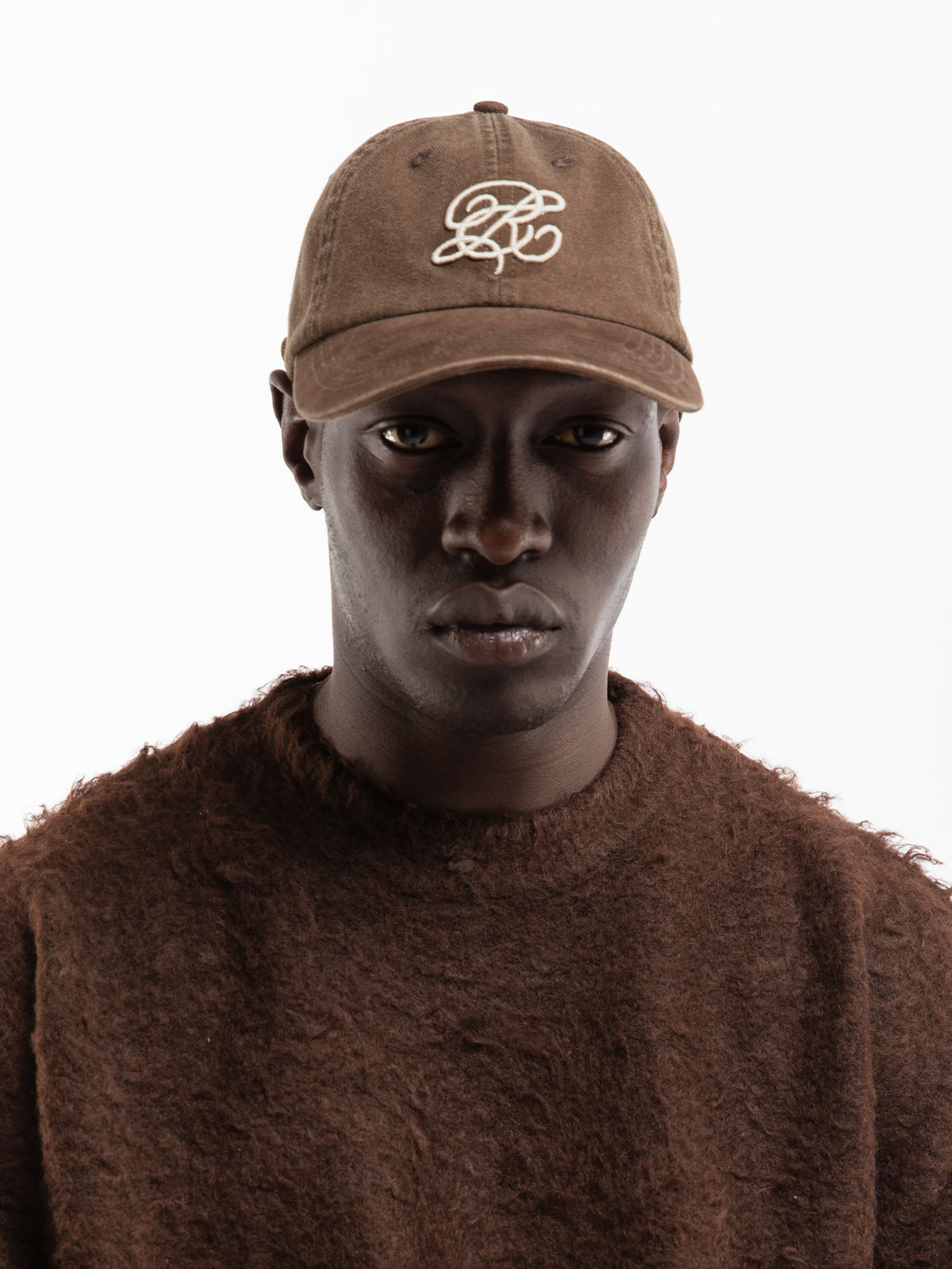 CALLIGRAPHIE DAD CAP - BROWN