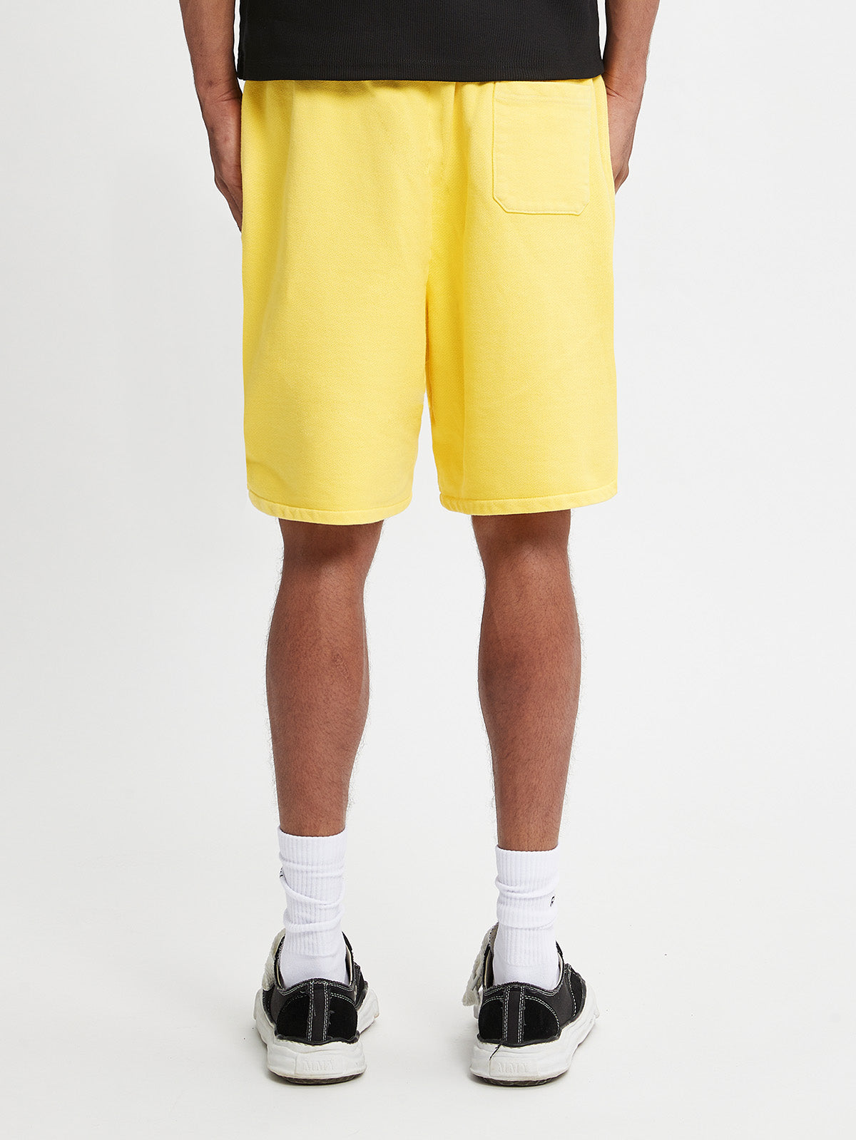 COTTON SHORTS - YELLOW