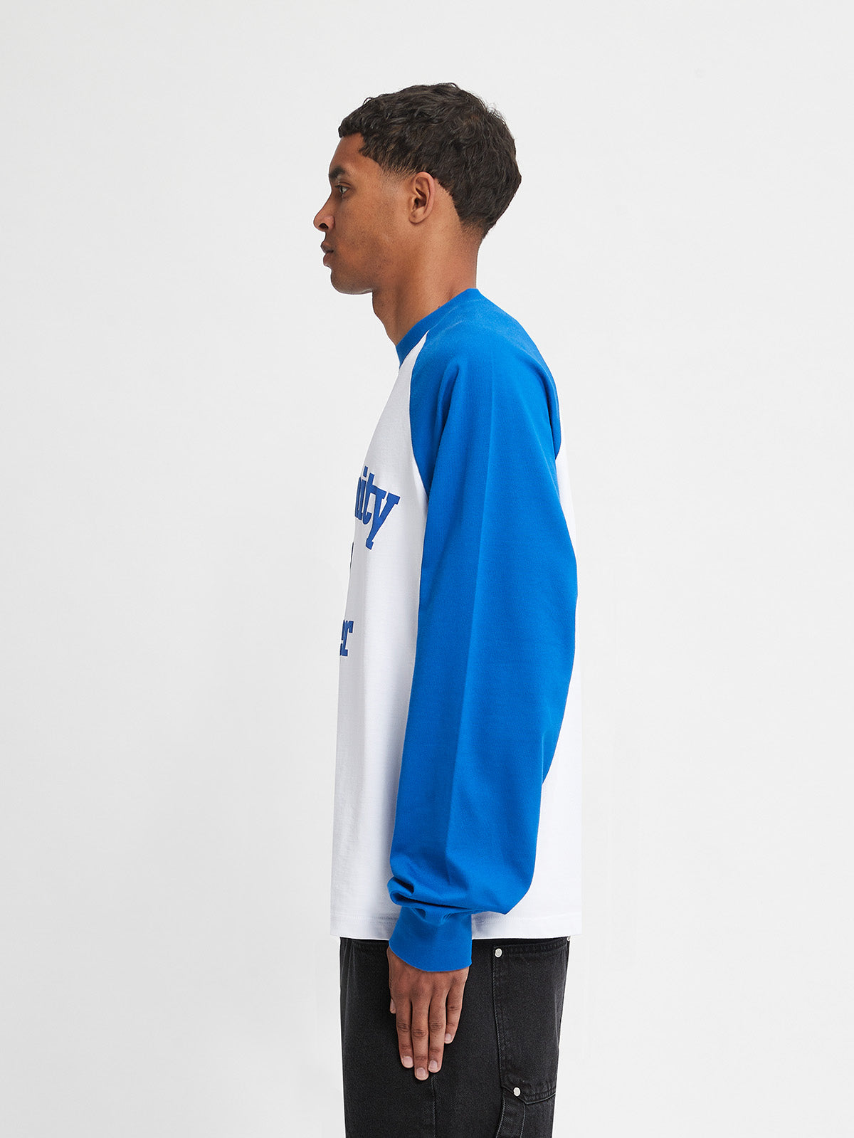 LONGSLEEVE ATELIER 18 - WHITE/BLUE