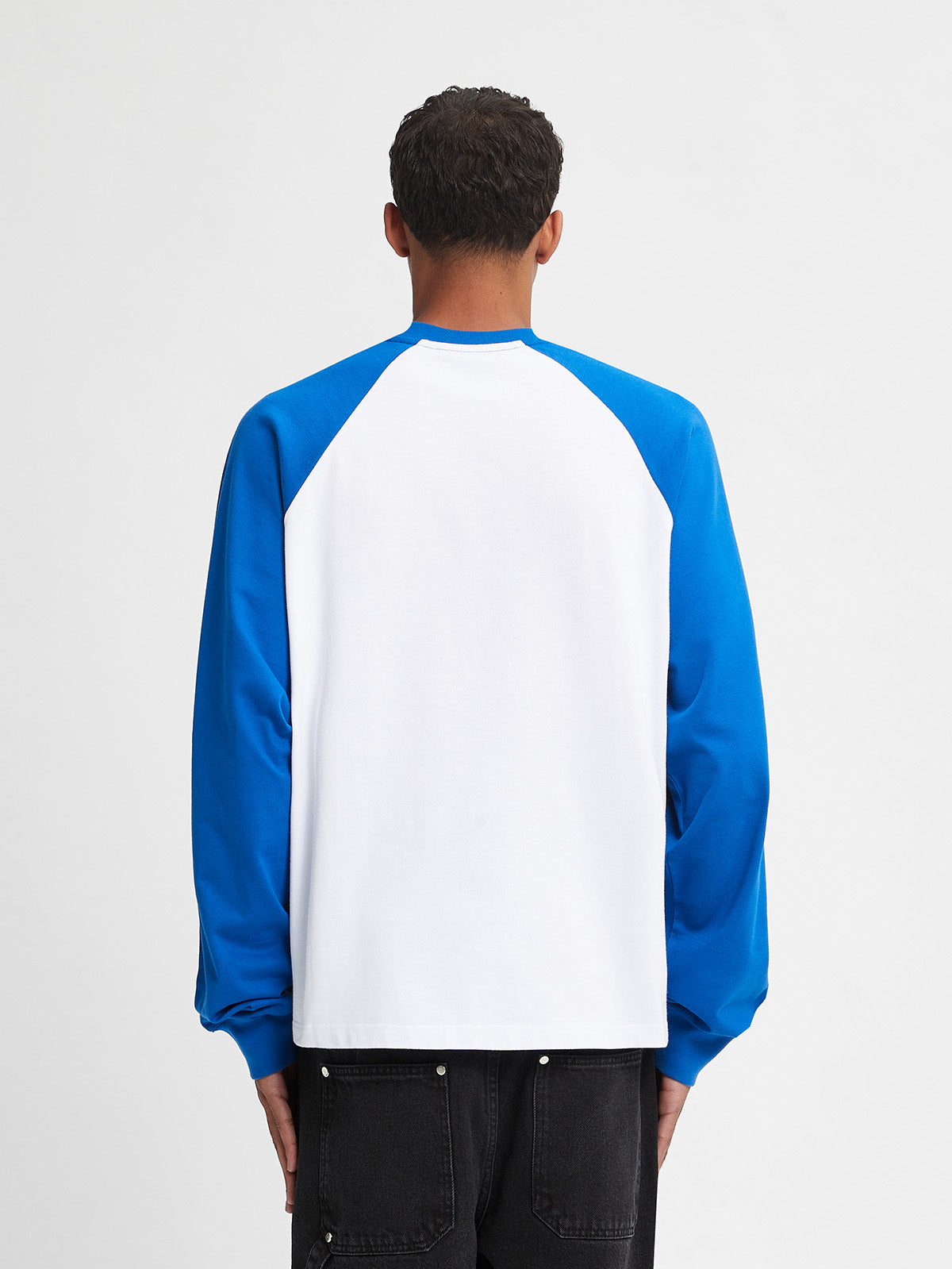 LONGSLEEVE ATELIER 18 - WHITE/BLUE