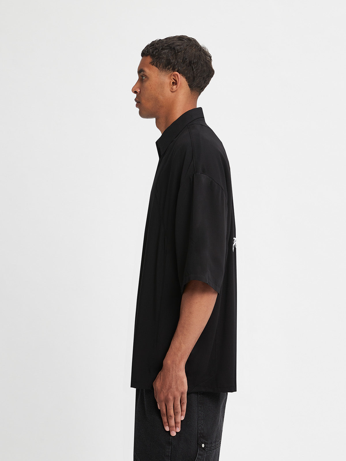 SLEEVE SHIRT GRAND HOTEL - BLACK