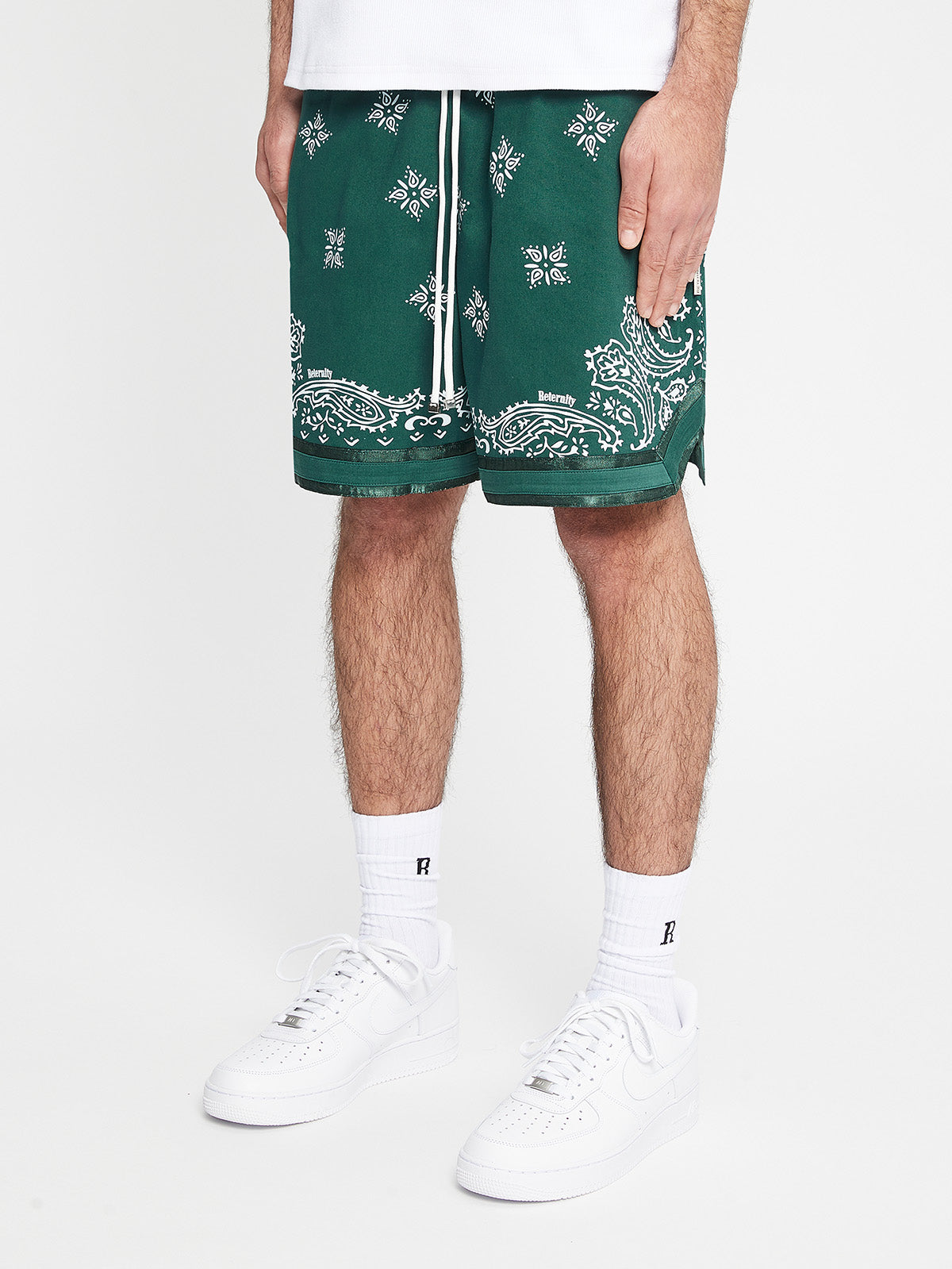 BANDANA SHORTS - SMARAGD GREEN