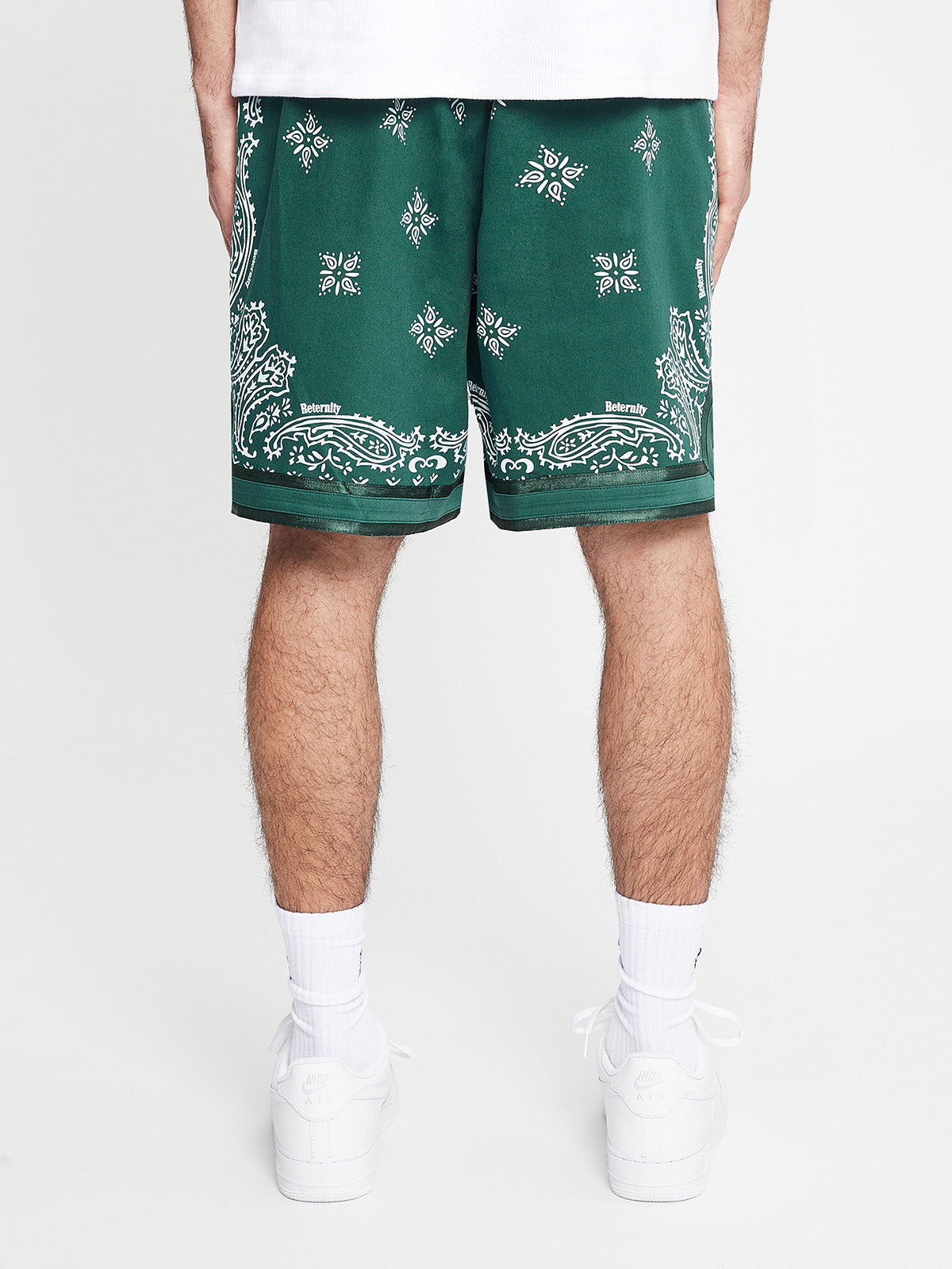 BANDANA SHORTS - SMARAGD GREEN