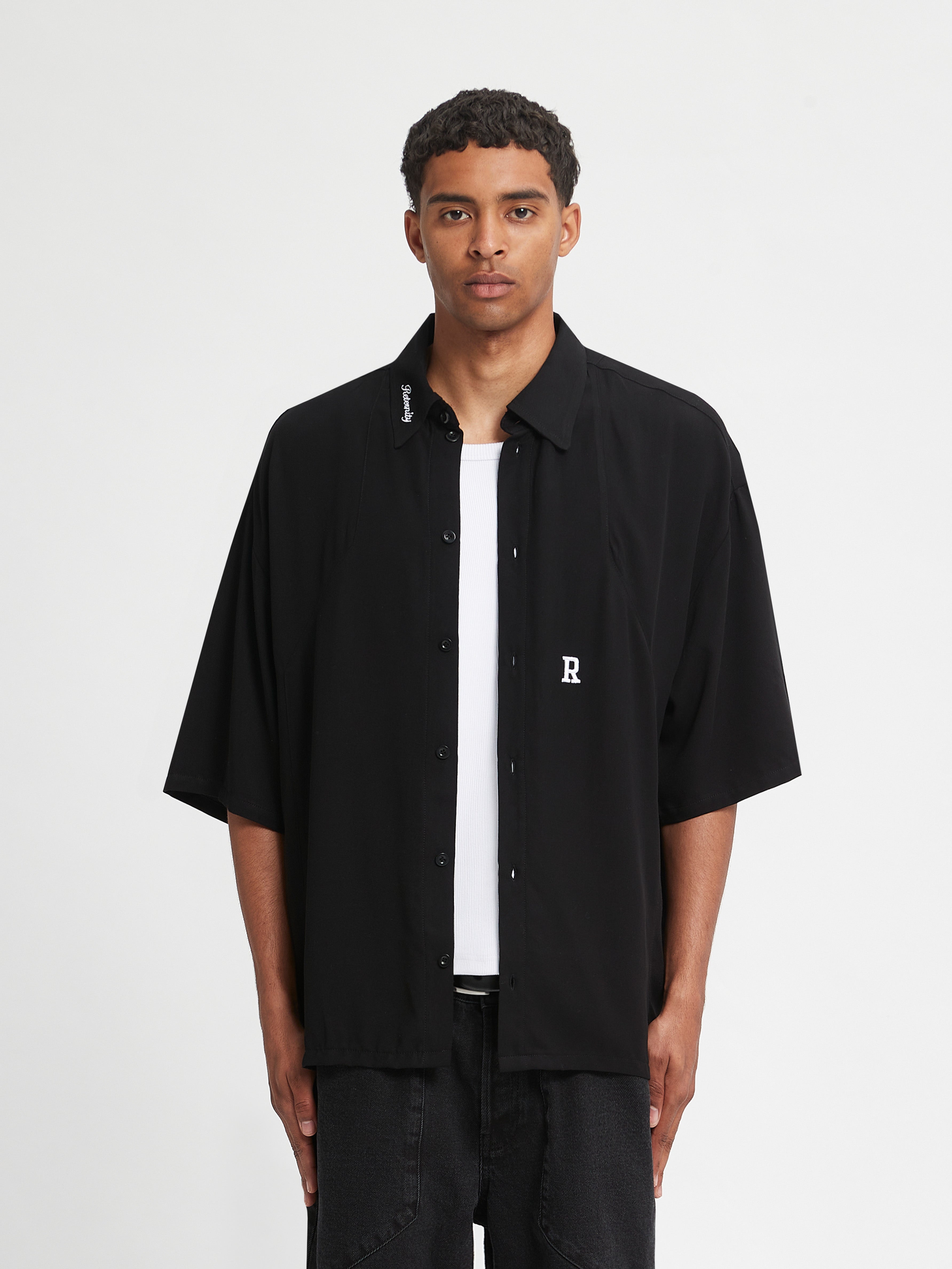 SLEEVE SHIRT GRAND HOTEL - BLACK