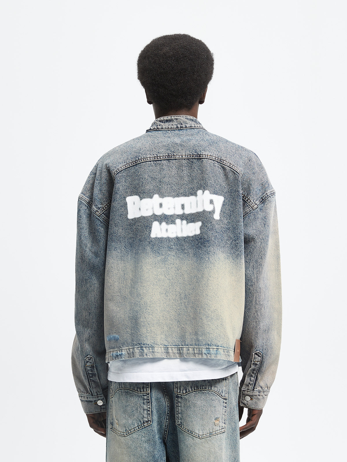 AURÉLIE DENIM JACKET - WASHED BLUE