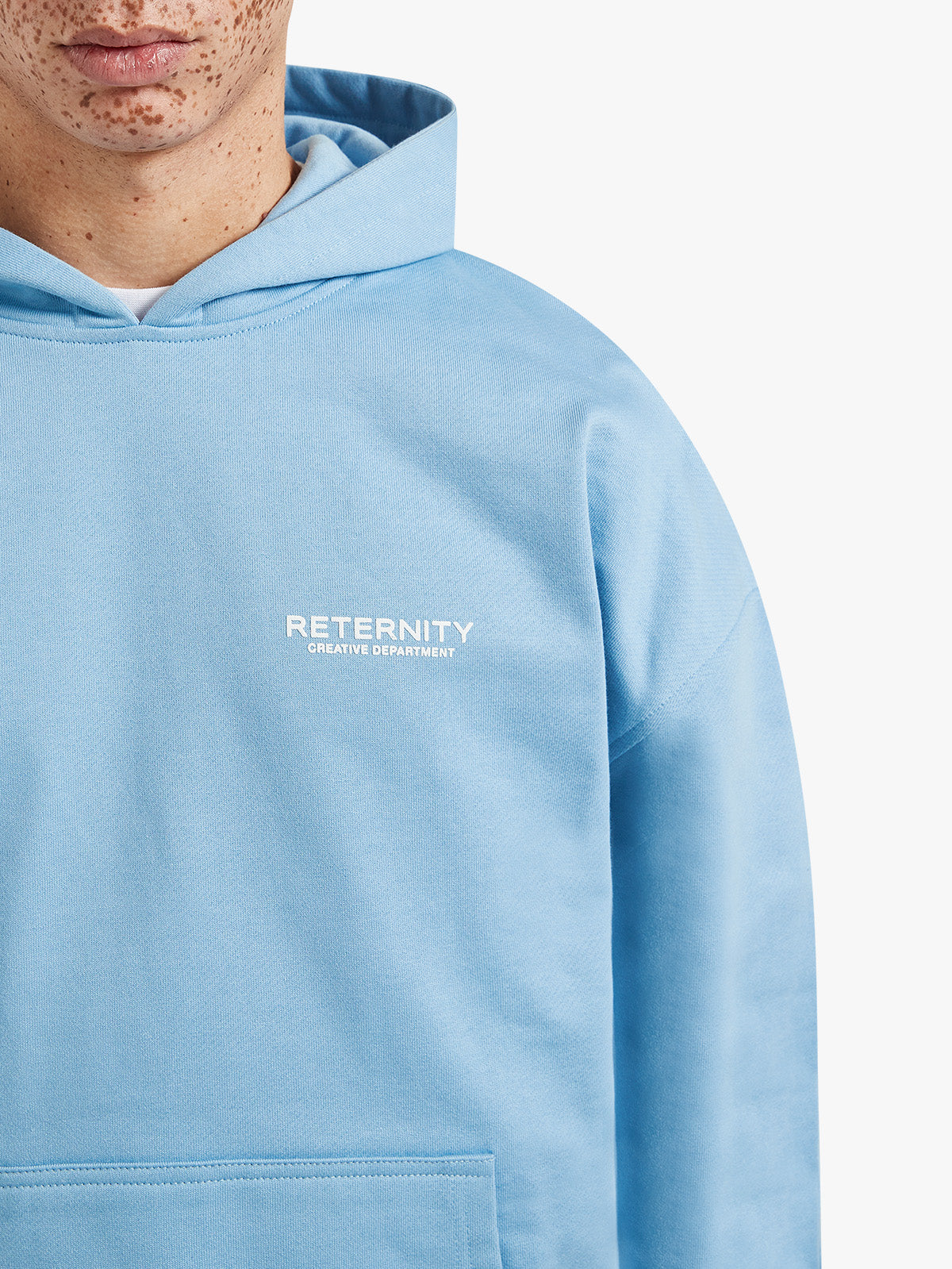 CREATIVE DEPT HOODIE - LIGHT BLUE