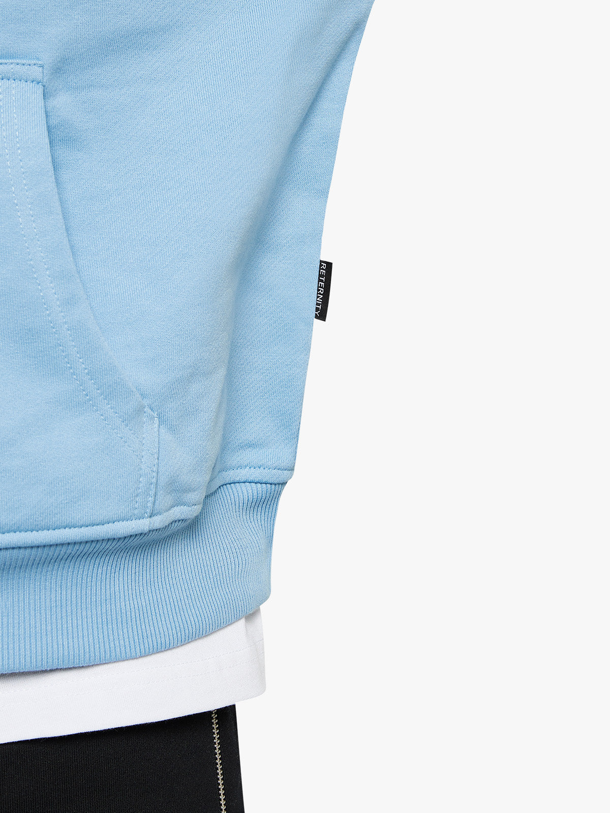 CREATIVE DEPT ZIP-HOODIE - LIGHT BLUE