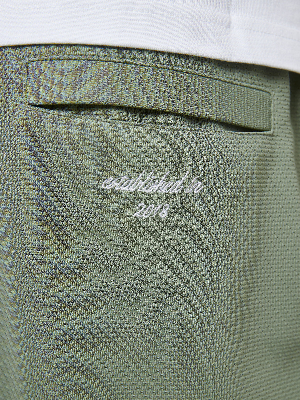 MESH SHORTS 'RETERNITY' - GREEN