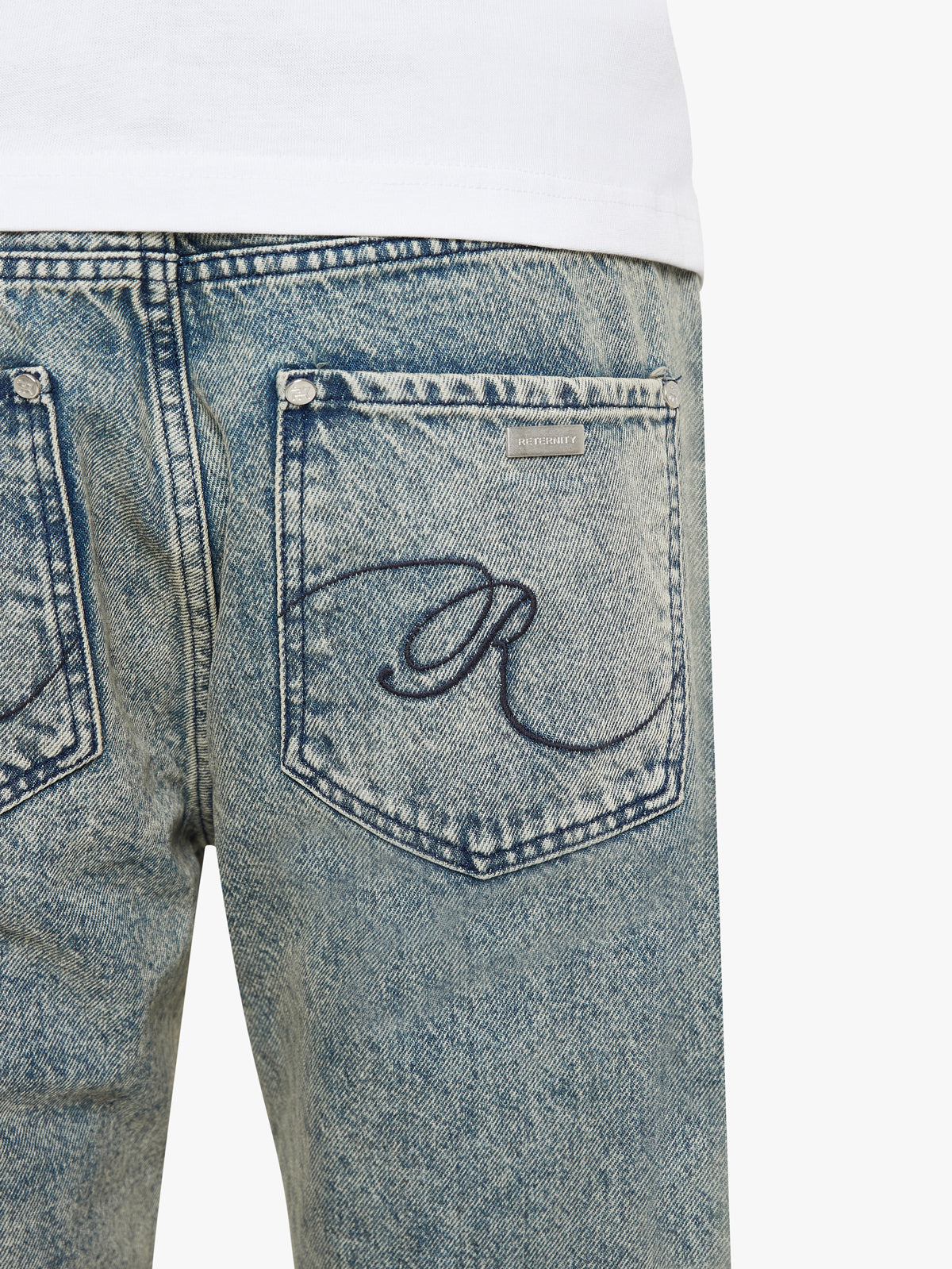 DESTROYED DENIM - LIGHT INDIGO