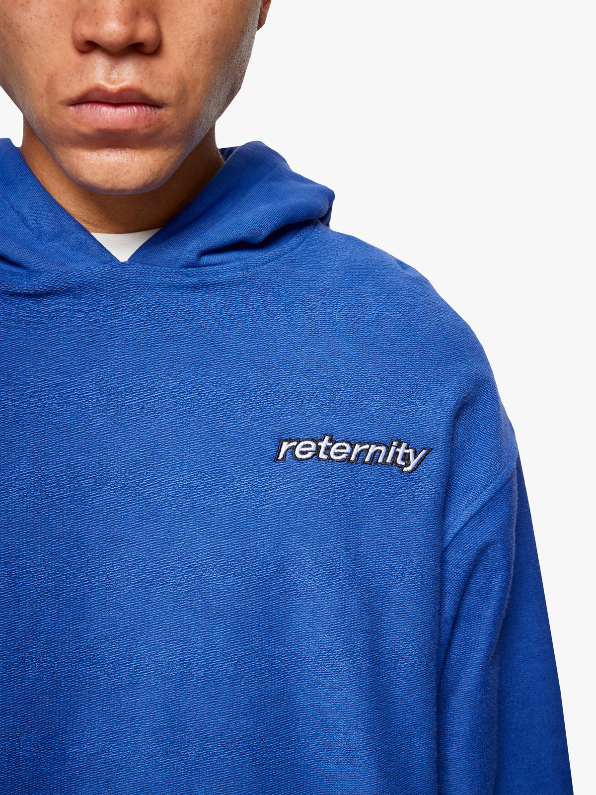 INSIDE OUT HOODIE 'RETERNITY' - CLASSIC BLUE