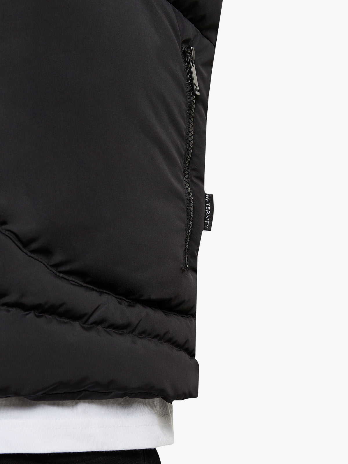 PUFFER VEST - BLACK